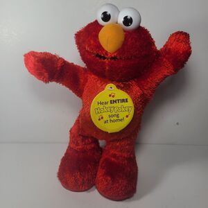 2002 Dancing Hokey Pokey Elmo Sings Dances Spins Sesame Street W/ Tag Tested 14”